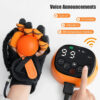 69e359672478b991 Heated Rehabilitation Robot Gloves Hemiplegia Stroke Physiotherapy Training Device Finger & Hand Function Workout Recovery Tool