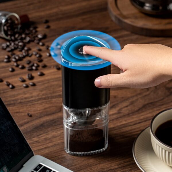 69edb001937793b6 Portable Electric TYPE C USB Charge Ceramic Grinding Core Home Coffee Beans Puerizer Grinder