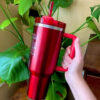 6a2f2b7f108e1d18 Electric 40oz Tumbler Yellow Orange Neon Green QUENCHER H2.0 Tumblers Cups with Silicone Handle Lid and Straw winter Pink Black Car Mugs GG0326