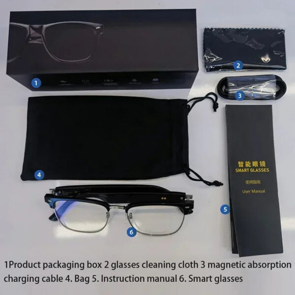 6a3ff46f13739a7c Hiwego Camera Smart Music Sunglasses Earphones Wireless Bluetooth Headset HIFI Sound Headphone Driving Glasses Hands-free Call