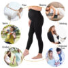 6a4d2154bdbdc279 Elastic High Waist Legg Skinny Maternity Clothes For pregnant Women Belly Support Knitted Leggins Body Shaper Trousers