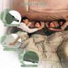 6a6a17bf24f65e58 Naturehike Schlafsack aus Baumwolle 3-4 Jahreszeiten Wasserdichter Leichter Deckenschlafsack für Camping, Reisen und Outdoor-Aktivitäten -Ideal für Erwachsene und Kinder - 200 x 115 cm