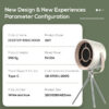 2024 New Portable Exhaust Fan Small Kitchen Extractor Barbecue USB Supply Desktop Range Hoods Mini Suction Cooker Hood