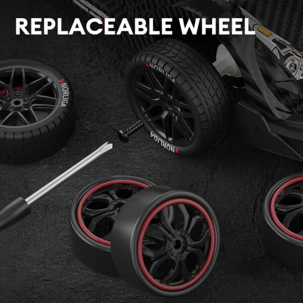 6a7e5de83c66d113 40KM/H Remote Control Car Rechargeabl Racing Drift Electric Graffiti RC Cars Birthday Toys for Boys