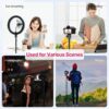 Ulanzi MT-79 2M Portable Universal Tripod Aluminum Alloy Lamp Holder Support LT028 Fill Light Lightweight Camera Action Camera