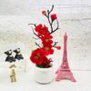 Artificial Bonsai Small Tree Simulation Pot Plants Fake Flowers Table Potted Ornaments Home Decoration Hotel Garden Decor