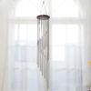 6a9c1378c92375b3 1piece 12 Tubes Aluminum Alloy Wind Chimes with Hook Gold/sier Bells for Outside Home Wedding Party Memorial Decoration Gifts