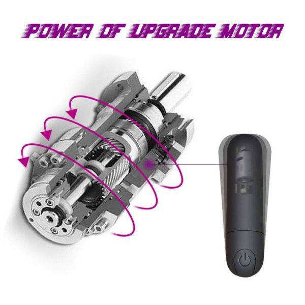 6aa0b11959feb9de G Spot Bullet Vibrator Nipple Clitorals Stimulator USB Rechargeable Travel - 10 Modes Portable Waterproof Mini Vaginal Anal Massager Adult Sex Toys for Women(Black)