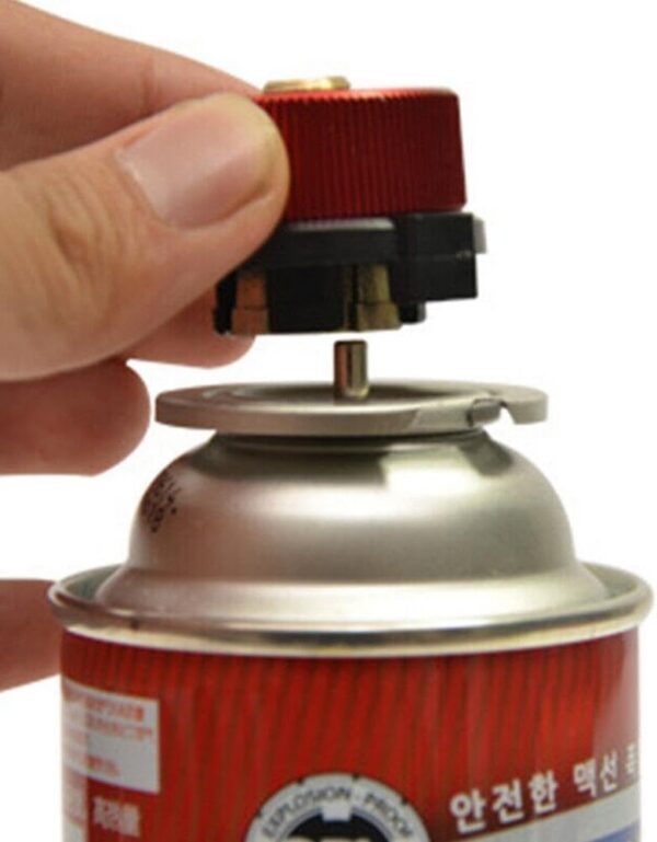 Butane Fuel Canister Adapter,Camping Grill Gas Stove Adapter,Camping Backpacking Butane Stove Gas Convert Connector Adapter