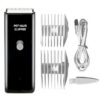 6aab7ec5d71acc3e Cordless Dog Clipper Rechargeable Pet Hair Trimmer Low Noise Professional Cat Puppy Grooming Haircut hine Electric Cutters