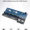 6ad18caeee1308db 3pcs Gigabit placa metro Switch fibra 10/100/1000M 8 RJ45 UTP 2 SC Fiber Port Fast Ethernet PCBA Fiber Optical Media Converter