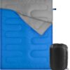 Double Sleeping Bag, 3 Season Waterproof Warm Rectangular Sleeping Bag for Adults, 2 Person Sleeping Bags with Compression Sack for Camping, Hiking, Backpacking, Outdoor Traveling