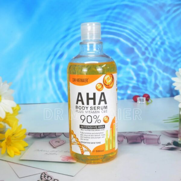 6add16cb79650db6 500ml Hyaluronic Acid, Nicotinamide Vitamin C AHA Face Serum Spots Eraser Corrector Whitening Moisturizing Lightening Body Serum