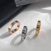 6afd81556f1bfd14 Classics Love Ring designer women 4mm 5mm 6mm ring Gold Plated With diamonds Designer for lovers Wedding rings Anniversary Jewelry gift with box