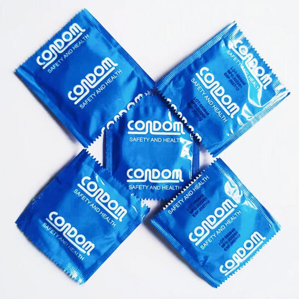 6b03afe88235ee91 50/100pcs Bulk Ultra Thin Condom 52mm Hyaluronic Acid Lubrication Penis Sleeves Adults Safer Sex Toy Contraception Supplies