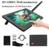 6b03c689371b782a Go 11.6 Inch Graphics BT-12HD/BT-12HDT Digital Drawing Tablet HD HIPS LCD 1366*768 Display 8192 Pressure Level