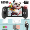 6b05d25a0663f4d3 ANBERNIC RG556 Retro Handheld Console 64bit Android 13 System Unisoc T820 5.48-inch AMOLED Screen Hall Joystick Game Player