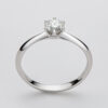 6b0800f115e5d3b2 IOGOU Mosanite Diamond Rings for Women 0.5 Carat Engagement Round Cut Solitaire Ring Real Sterling Sier Wholesale Jewelry