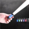 6b08885cdeab8cc8 LED Micro Pocket Flashlight Portable USB Rechargeable Keychain Flashlight Waterproof Home Outdoor Hiking Camping Flashlight