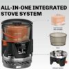 6b1117f13275be4e Fire-Maple "Fixed Star 1" Backpacking and Camping Stove System | Outdoor Propane Cooking Gear | Portable Pot/Jet Burner Set | Ideal for Hiking, Trekking, Fishing, Hunting Trips and Emergency Use