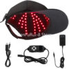 6b247e02e8967a01 New Portable Red Lights 670NM And 810Nm Infrared for Loss Helmet Hair Growth highest wavelength red light therapy Hat