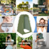 Westtune Portable Privacy Tent Outdoor Waterproof Changing Room Shelter for Camping Hiking Beach Toilet Shower Bathroom
