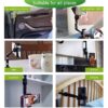 Rearview Holder, 360° Rotatable and Retractable Car Phone Mount, Multifunctional Rear View Mirror Holder for All Ca