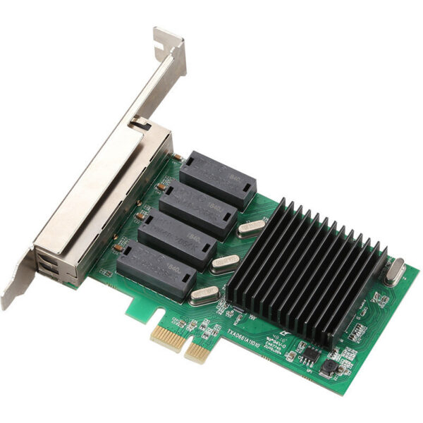 Full Gigabit Card Pcie1x To 4-port Server Network Ports Exsi Aggregation Unraid Software Router 8111h