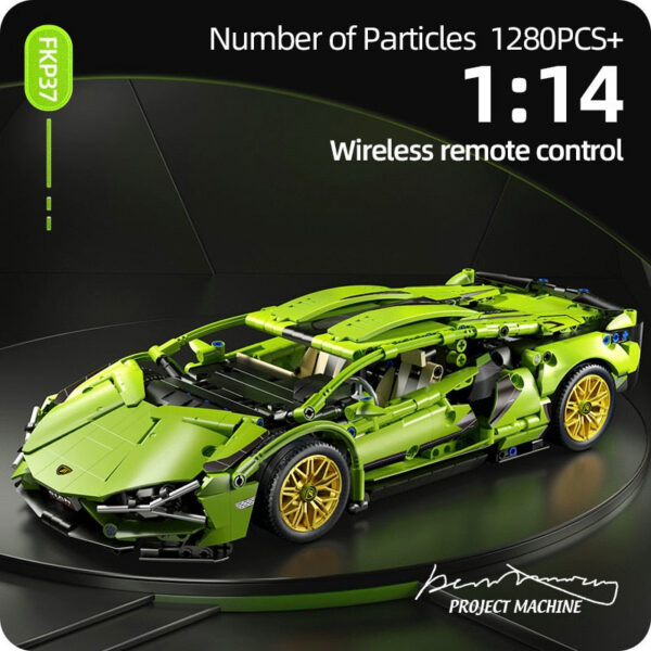 6b6aebc9aa43399b Technical Racing Sport Car 1280PCS Model Building Blocks City Mechanical Speed Vehicle Supercar Brick Puzzle Toys Kid Adult Gift