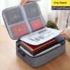 6b6b907111e822ad Document Storage Bag Tickets File Organizer Women Travel Files Card Folder Holder Tool Case Handbag