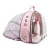 6b6d9aee3b7807b8 Expandable Cat Large Transparent Carrier Backpack Bubble Space Capsule High Quality Pet Travel Bag