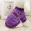 6b7fc55051c74511 Dogs Soft Sweater Clothing for Winter Chihuahua Classic Pet Outfit Small Dog Clothes