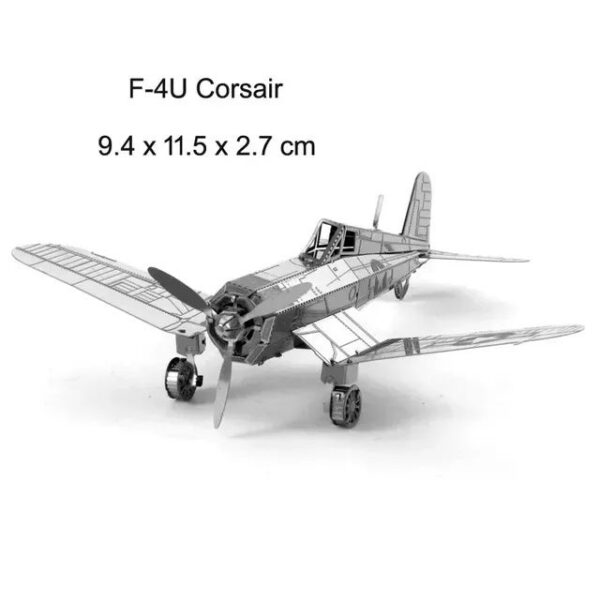 3D Metal Military J-20 J-10B SU-34 KA-50 Fighter UFO RAH-66 Helicopter DIY Handmade Assemble Model Jigsaw Puzzles