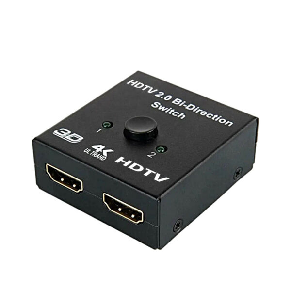 Bi Direction Switch 2.0 60HZ HDMI Splitter 1x2 2x1 New Dual 2 Ports Adapter Converter Supports Ultra HD 4K