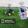 6b9712d08fd599de 4WD Smart Car ESP32 Camera Wifi Automation For Arduino Programming ESP Robot with Antenna Learning Complete Coding Kit