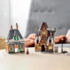 76388 Movie Magic World Building Block Visit The Village City Construction Street View Bricks 851pcs Toys for Children Gift Set