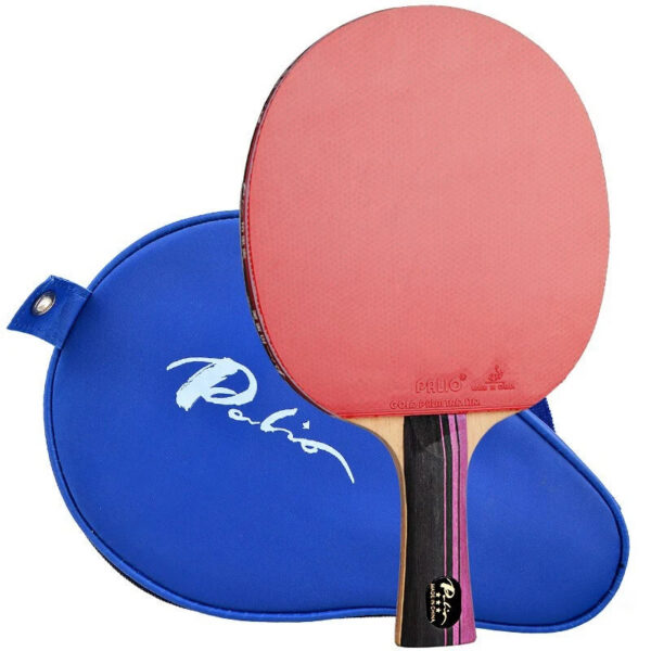 6b9b6b1e5c8b001c Original PALIO 3 Stars Carbon Table Tennis Racket with CJ8000 Rubber Loop Offensive Spin Attack Ping Pong Bat with Bag