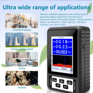 6bb2a3a01c050a94 New XR-1 Nuclear Radiation Detector Color Display Screen Geiger Counter Personal Dosimeter Detectors Beta Gamma X-ray