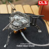 6bb767680f5ce84d Newest Arrival Portable Three Head Windproof Camping Picnic Burner Outdoor Foldable Gas Stove