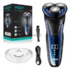 6be76b1ea9fee980 Original VGR 3D Floating Head Rotary Shaver For Men Waterproof Beard Electric Razor Face Shaving hine Rechargeable L230520