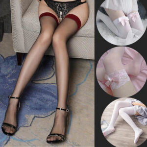 Socks & Hosiery Women's Stockings Sexy Knee High Nylon Lady Girls Thigh Tights Pantyhose Lace Fishnet Spring Autumn Winter