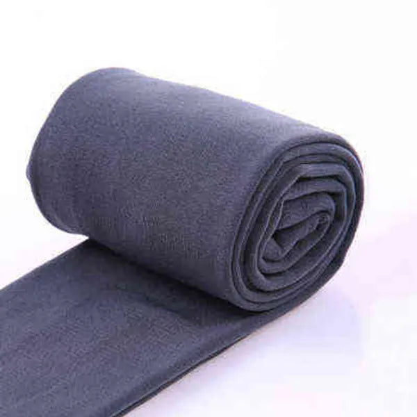 6bf4c7a517a74970 Winter Keep Warm Thicken Wool Pantyhose for High Quality Elasticity Veet Stockings Solid Nine Points Tights Women Y1130