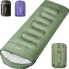 Atarashi Camping Sleeping Bag- 4 Seasons for Adults, Light, Warm, Extra-Large with Compression Sack- Great for Hiking, Backpacking & Outdoor Adventures