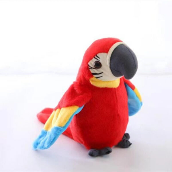 6bf83efd1ae5b1ca Colorful Chatty Parrot Interactive Recordable Musical Toy That Flaps Wings and Teaches Kids to Speak