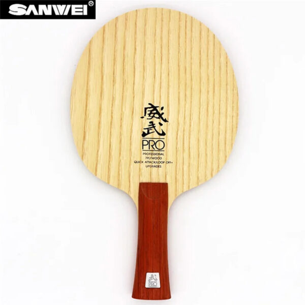 6c0bba37b3d75bbd SANWEI V5 Pro Table Tennis Blade 7-ply Pure Wood OFF+ Ping Pong Blade Professional Offensive Attack with Loop Drive