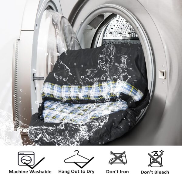 GEERTOP Schlafsack XXL 4 Jahreszeiten Flanell Campingschlafsack Übergröße 220x100cm für Erwachsene Outdoor Rucksackreisen, Wandern
