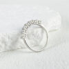 6c482c048a553d8b NeeTim Full Moissanite Ring for Women S Sterling Sier with White Gold Plated Diamond Wedding Bridal Band Fine Jewelry