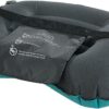 6c51362285edb28b HOMBYS Beach Pillow Inflatable Camping Pillow Pool Pillow-Won’t Blow Away on Windy Beaches, Soft & Durable, Foldable and Portable, with Straps and Sandbag.(Blue, 17"x12.6"x4.7")
