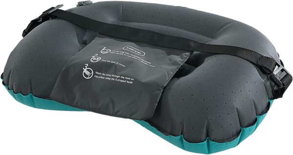 6c51362285edb28b HOMBYS Beach Pillow Inflatable Camping Pillow Pool Pillow-Won’t Blow Away on Windy Beaches, Soft & Durable, Foldable and Portable, with Straps and Sandbag.(Blue, 17"x12.6"x4.7")
