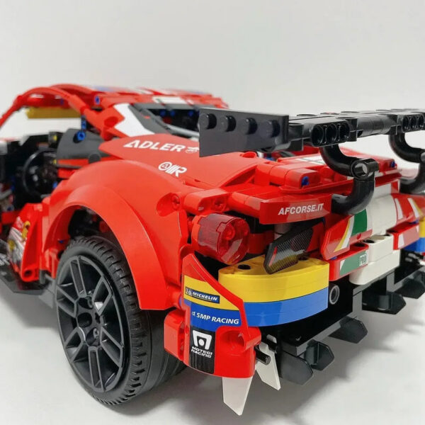 6c67874c70fcf326 488 GTE Bricks 42125 Technical Series 1648Pcs Supercar Building Blocks Sports Race Car Vehicle Model Assembly Kid Adult Toy Gift